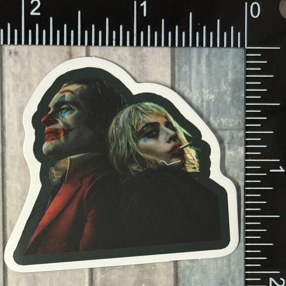 🌀10/$10🌀 The Joker Harley Quinn Reusable Waterproof Vinyl Sticker Decal - Picture 1 of 1